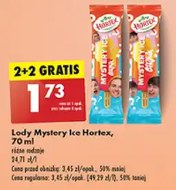 Biedronka Lody Mystery Ice Hortex, 70 ml oferta