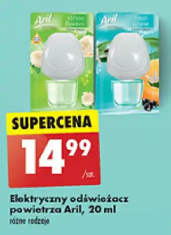 Biedronka Elektryczny odświeżacz powietrza Aril, 20 ml oferta
