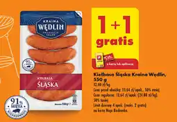 Biedronka Kiełbasa Śląska Kraina Wędlin, 550 g oferta