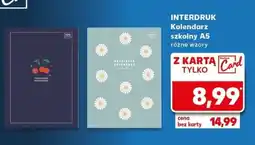 Kaufland INTERDRUK Kalendarz szkolny A5 oferta