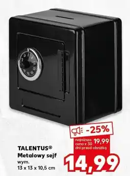 Kaufland TALENTUS Metalowy sejf oferta