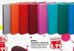 Kaufland DONAU Segregator ringowy A5 oferta
