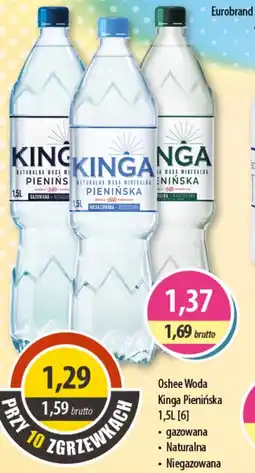 DUO-TES Oshee Woda Kinga Pienińska 1,5 L oferta