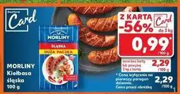 Kaufland Kiełbasa śląska Morliny oferta