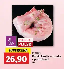 Lidl Królik z podrobami Rzeźnik codzienna dostawa oferta