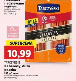 Lidl Kabanosy drobiowe Tarczyński exclusive oferta
