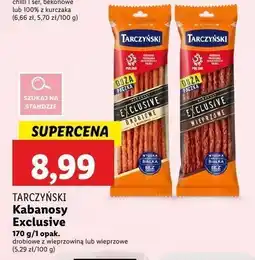 Kabanosy wieprzowe Tarczyński exclusive
