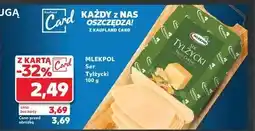 Kaufland Ser tylżycki Mlekpol oferta