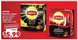 Kaufland Herbata LIPTON EARL GREY LEMON oferta