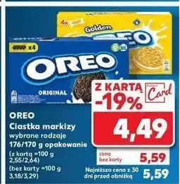 Kaufland Ciastka original Oreo oferta