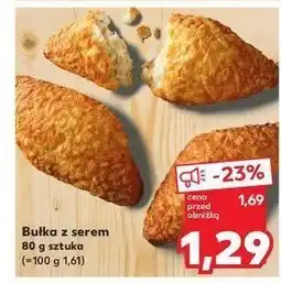 Kaufland Bułka z serem oferta