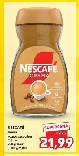Kaufland Kawa Nescafe crema oferta