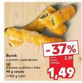 Kaufland Burek ze szpinakiem oferta