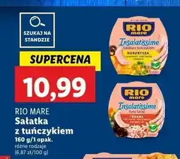 Lidl Sałatka z tuńczykiem texana Rio mare insalatissime oferta