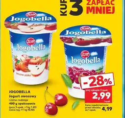 Kaufland Jogurt wiśnia Jogobella oferta