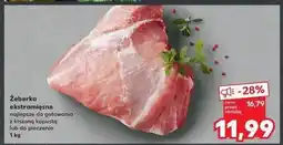 Kaufland Żeberka ekstramięsne oferta