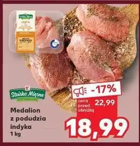 Kaufland Medaliony z podudzia indyka Stoisko mięsne oferta