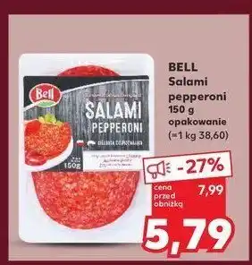 Kaufland Salami pepperoni Bell polska oferta