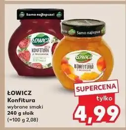 Kaufland Konfitura truskawkowa Łowicz oferta