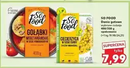 Kaufland Gołąbki wegetariańskie w sosie pomidorowm So food oferta