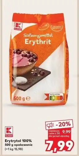 Kaufland Erytrytol K-classic oferta