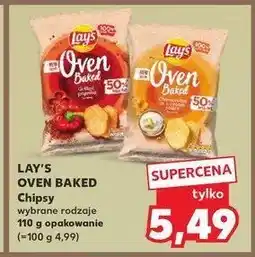 Kaufland Chipsy grillowana papryka Lay's oven baked (prosto z pieca) Frito lay lay's oferta