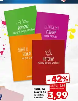 Kaufland Zeszyt Herlitz oferta