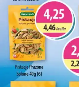 Pistacje prażone solone 40g