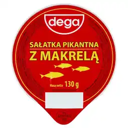 Dino dega Sałatka pikantna z makrelą 130 g oferta