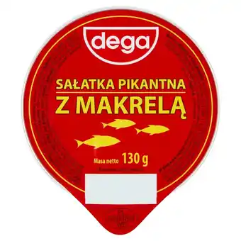 Dino dega Sałatka pikantna z makrelą 130 g oferta