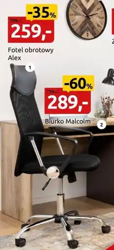 Black Red White Fotel obrotowy Alex oferta