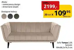 Black Red White Sofa Tampa oferta