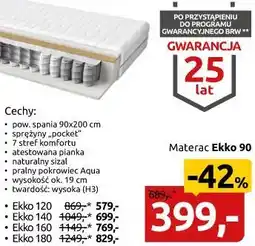 Black Red White Materac Ekko 90 oferta