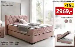 Black Red White Łóżko kontynentalne Reve 140 oferta