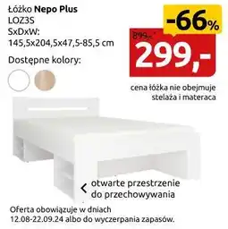 Black Red White Łóżko Nepo Plus oferta