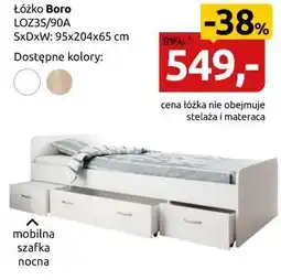 Black Red White Łóżko Boro oferta