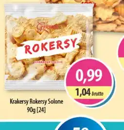 Krakersy Rokersy Solone 90g