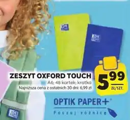 Stokrotka ZESZYT OXFORD TOUCH A6 48 kartek oferta