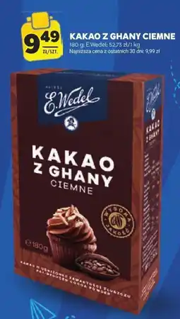 Stokrotka KAKAO Z GHANY CIEMNE 180 g; E.Wedel oferta