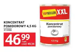 Selgros KONCENTRAT POMIDOROWY 4,5 KG oferta