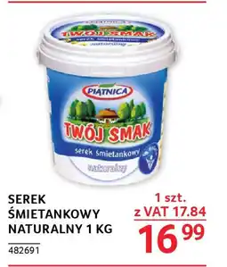 Selgros SEREK ŚMIETANKOWY NATURALNY 1 KG oferta