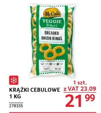 Selgros KRĄŻKI CEBULOWE 1 KG oferta