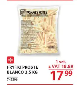Selgros FRYTKI PROSTE BLANCO 2,5 KG oferta