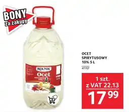 Selgros OCET SPIRYTUSOWY 10% 5 L oferta