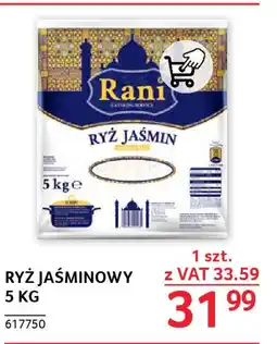 Selgros RYŻ JAŚMINOWY 5 KG oferta