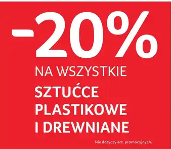 Selgros SZTUĆCE PLASTIKOWE I DREWNIANE oferta