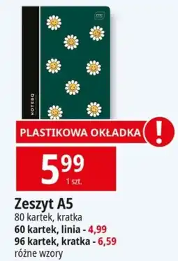 Zeszyt A5 80 kartek
