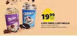 Stokrotka LODY OREO, LODY MILKA, 480 ml oferta