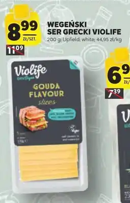 Stokrotka WEGEŃSKI SER GRECKI VIOLIFE, 200 g oferta
