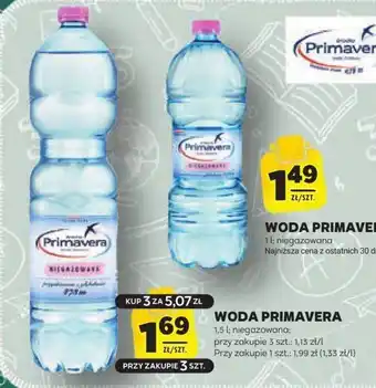 Stokrotka WODA PRIMAVERA, 1,5 l oferta